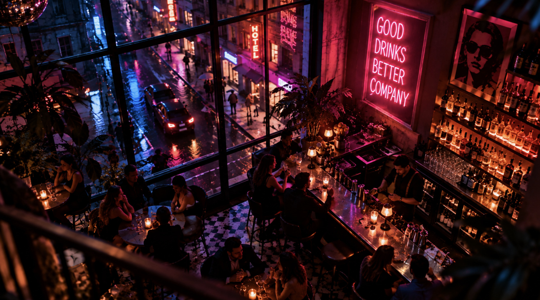 How to Photograph Neon Lights at Night Without Losing Color and Detail