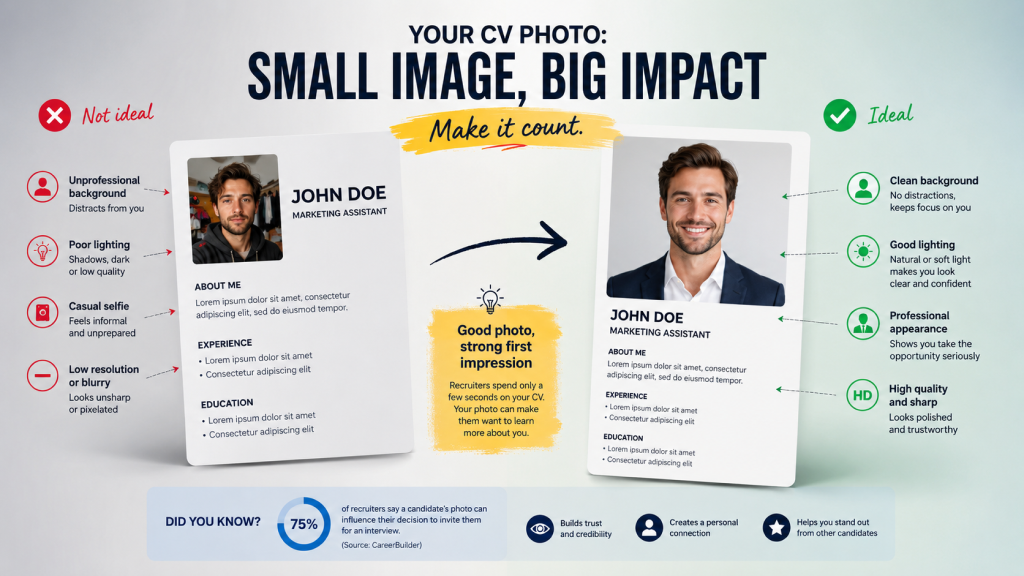Before They Read a Word: The Quiet Power of the CV and LinkedIn Photo